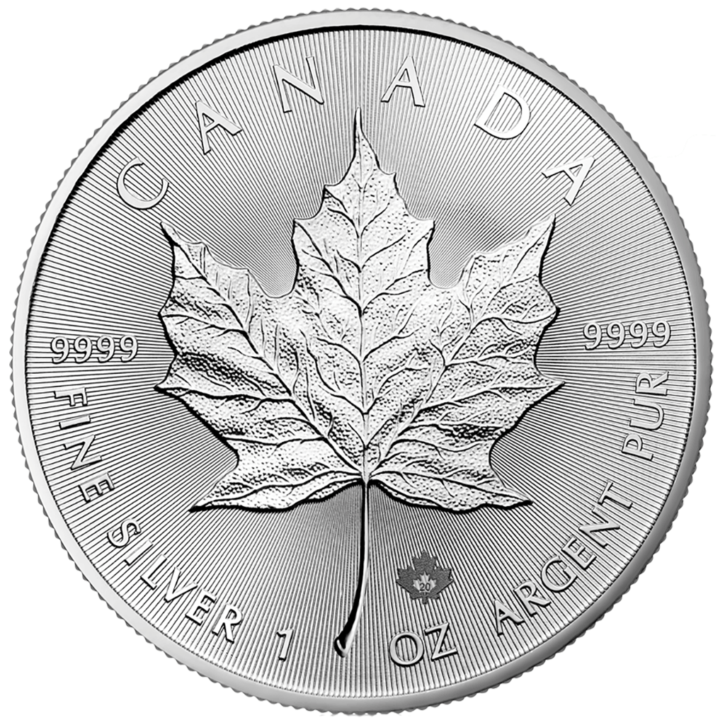1 oz Ag - Kanada 5$ Liść Klonu 2020 - uncja srebra