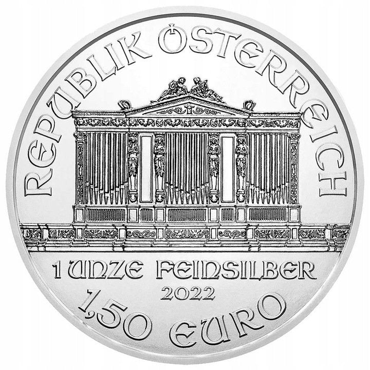 100x 1 oz Ag - Filharmonik Wiedeński - 2022 rok