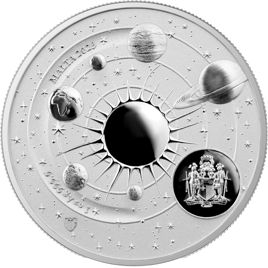 5 euro - Malta Mikołaj Kopernik - 1 oz Ag - 2023